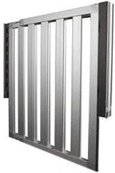 Lindam Barrière ajustable en Aluminium Numi Premium
