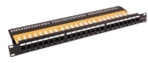 EFB Elektronik EcoLan Patchpanel 24xRJ45 1U Cat.6 GHMT De-embedded