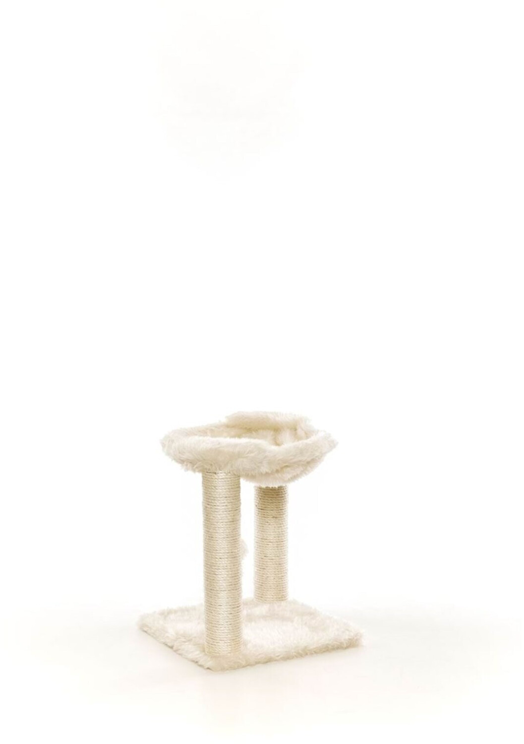 Trixie Baza Cat Tree - Beige Scratching Posts With Hammock & Hanging Toy For Cats