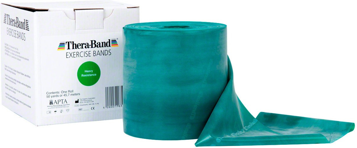 Thera Band Elastique de fitness 45,5 m (vert)