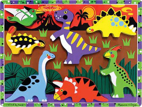 Melissa Doug Puzzle dinosaures au meilleur prix sur idealo