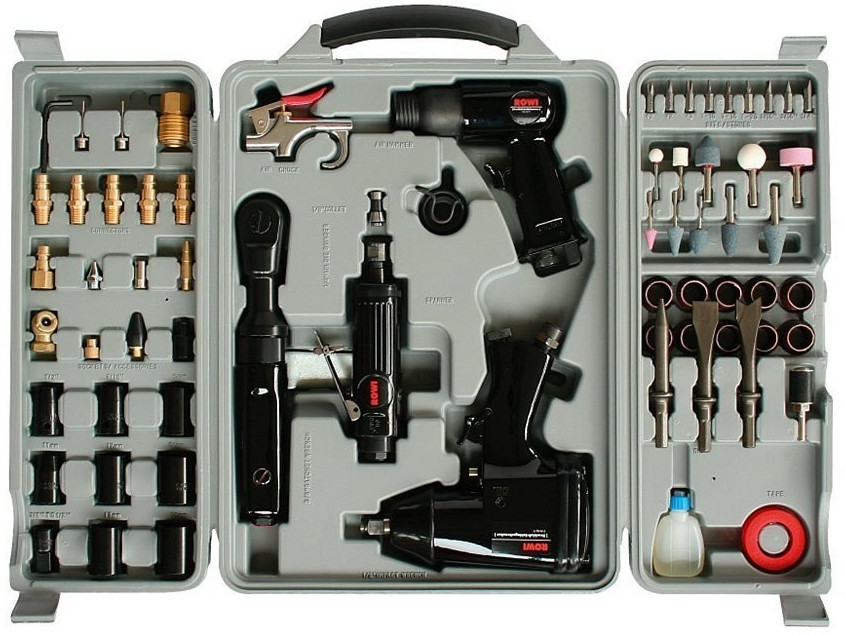 Rowi Druckluft-Werkzeug-Set | ab € Preisvergleich bei 136,99 71-tlg