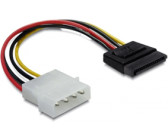 DeLock Kabel Power SATA HDD > 4pin Stecker - gerade (60100)