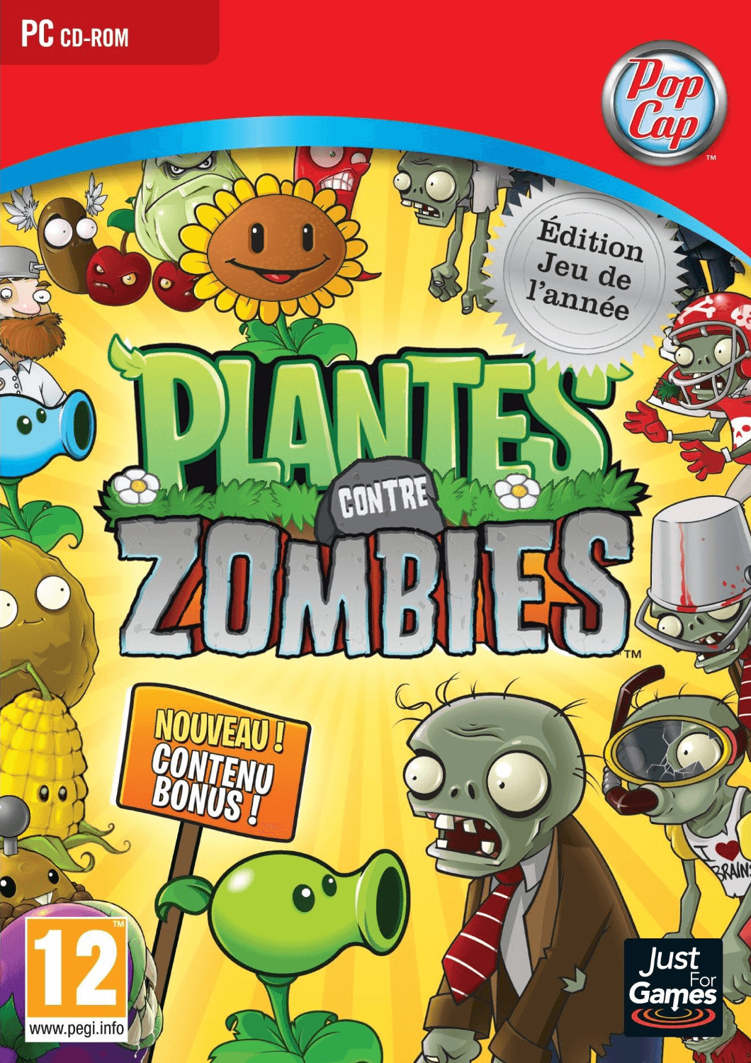 Plantes contre Zombies: Édition Jeu de l'année (PC)