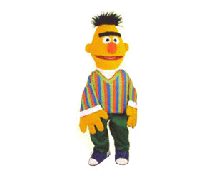 Living Puppets® Handpuppe Bert 45 cm SE201 