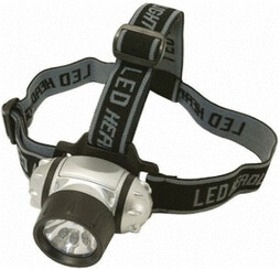 Silverline 6 LED and Krypton Head Light (868718)
