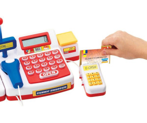 Simba Supermarkt Kasse mit Scanner und Kartenlesegerät 104525700 