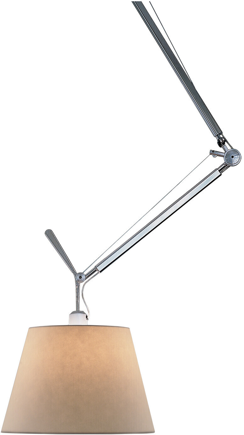 Artemide Tolomeo Sospensione Decentrata Pergament 42 cm
