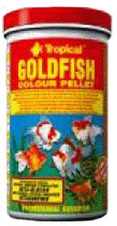 Tropical Goldfish Colour Pellet 250ml