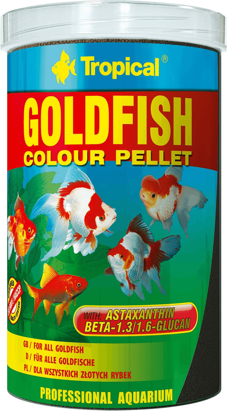 Tropical Goldfish Colour Pellet 1000ml