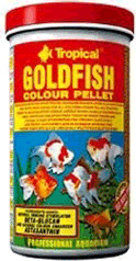Tropical Goldfish Colour Pellet 5L