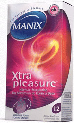 Manix Xtra Pleasure (12 préservatifs)