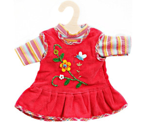 Heless Puppenkleidung romantisches Winterkleid für  36 cm bis 45 cm  Puppen 