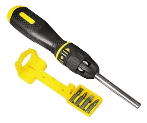 Stanley Multibit Ratchet Screwdriver with 10 bits 0-68-010 Free Post & Packing 