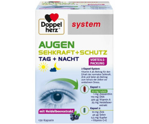 Doppelherz Augen Sehkraft + Schutz System Kapseln (120 Stk.) ab 20,69 ...