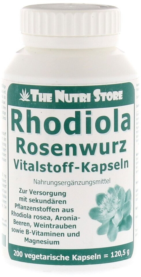Hirundo Products Rhodiola 200 mg Kapseln (200 Stk.) ab 36,02 ...