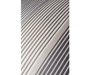 Ornament Stripe 4022-77 grau Mako-Satin 135 cm x 200 cm Bettwäsche Joop