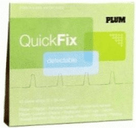Plum QuickFix Detectable Plaster (45 pcs.)