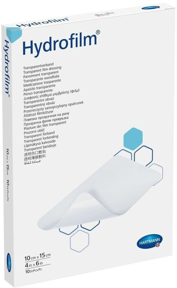 Hartmann Hydrofilm transparent dressing 10 x 15 cm (10 pcs.)