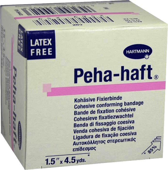 Hartmann Peha Haft fixation bandage latex free 4 m x 4 cm