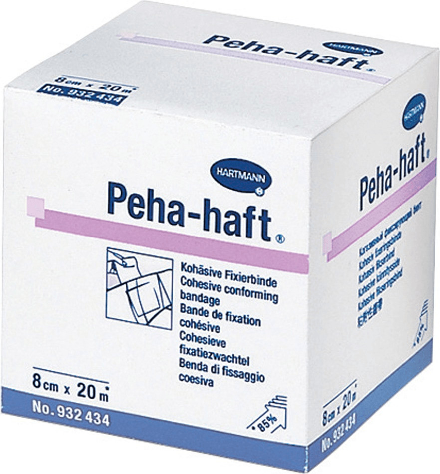 Hartmann Peha Haft fixation bandage latex free 20 m x 8 cm