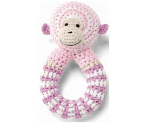 Image of Bellybutton Crochet Rattle Monkey