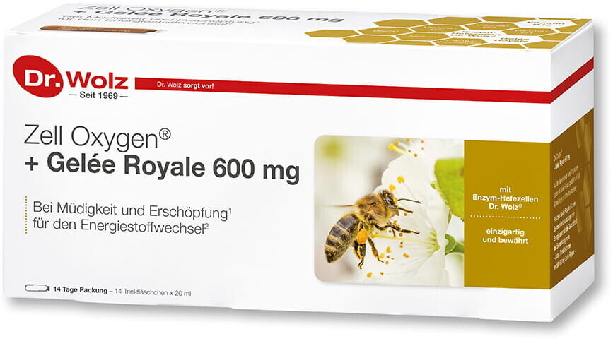 Dr. Wolz Zell Oxygen + royal jelly 600 mg pharmaceutical phial (14 x 20 ml)