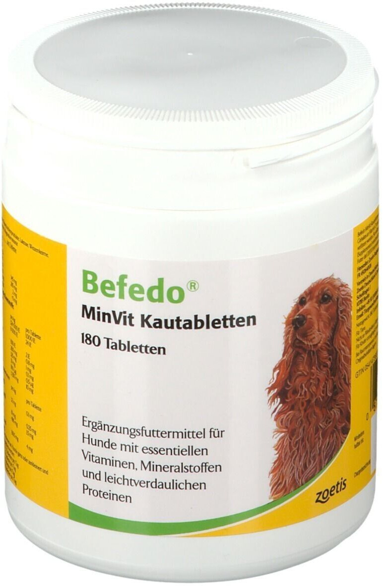 Pfizer Tiergesundheit Befedo Minvit for Dogs (180 tabs)