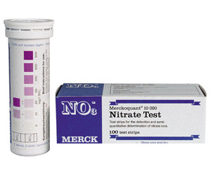 Merckoquant Nitrat-Teststreifen