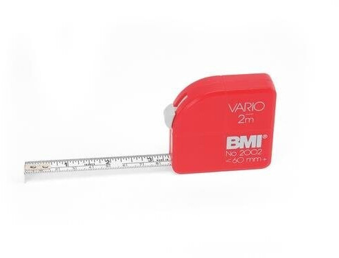Mètre-ruban BMI Taschenbandmaß VARIO 3m EG1 Bandbreite 13mm ABS