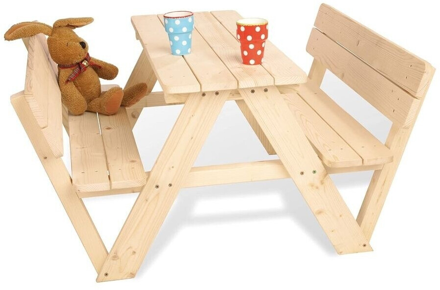 Pinolino Table avec bancs Nicki - 4 places - avec dossiers