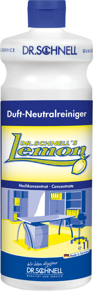 Dr. Schnell Lemon 2 x 1 Liter Duft Neutralreiniger Konzentrat Set Dr. Schnell Lemon 2 x 1 Liter Duft Neutralreiniger Konzentrat Set