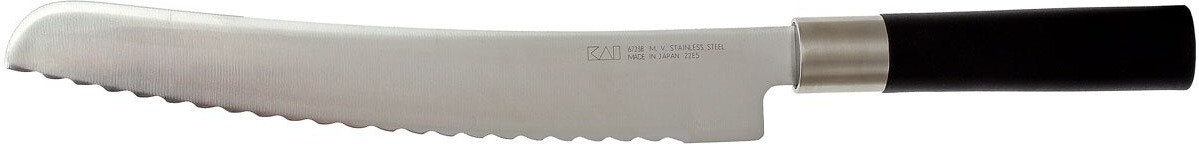 KAI Couteau à pain Wasabi