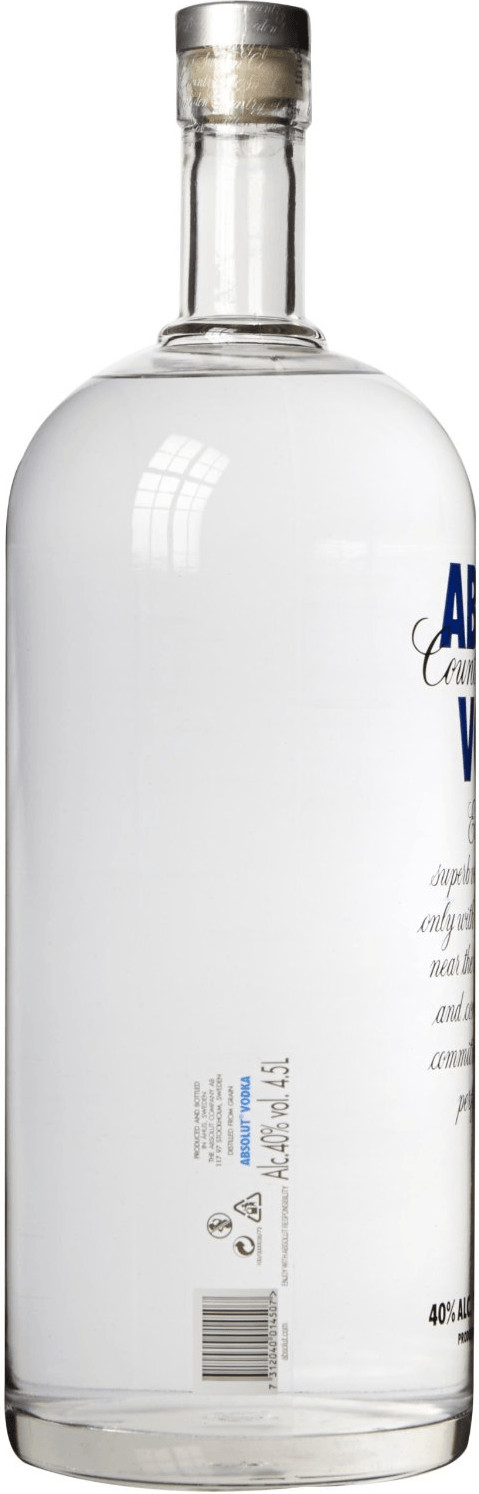 Absolut Blue Vodka 0,05 Liter, 2,20 € - Weinquelle Lühmann