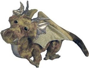 Douglas Cuddle Toys Dragon or topaz 38 cm