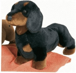 Douglas Cuddle Toys Guêtres teckel 40 cm