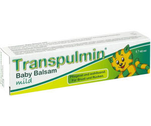 Transpulmin Baby Balsam Mild (40 ml) ab 5,16 € | Preisvergleich bei idealo.de