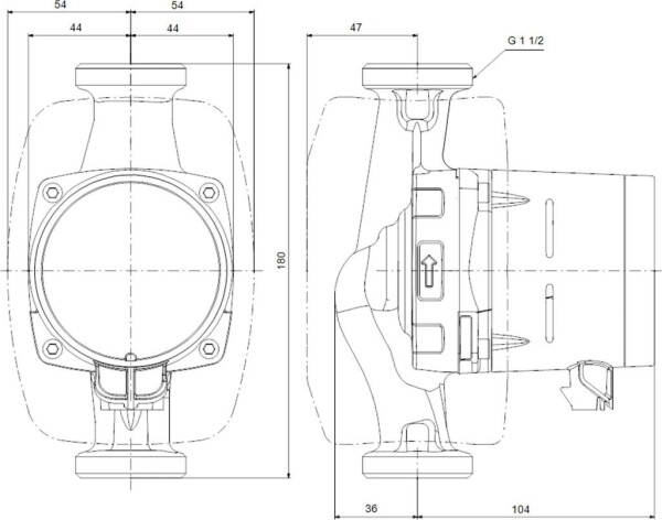 Grundfos Alpha2 25-40 180mm (99411165), Bild 3