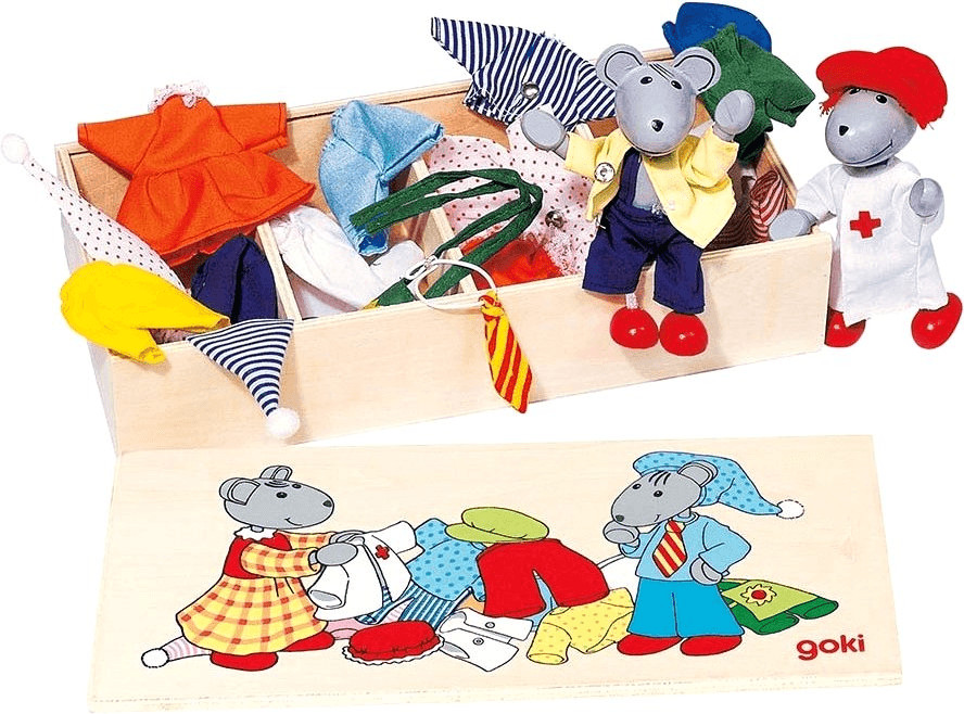 Goki Garde robe pour souris à habiller