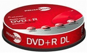 Primeon DVD+R 4,7GO 120min 8x Photo on Disc imprimable cake box de 50 pièces