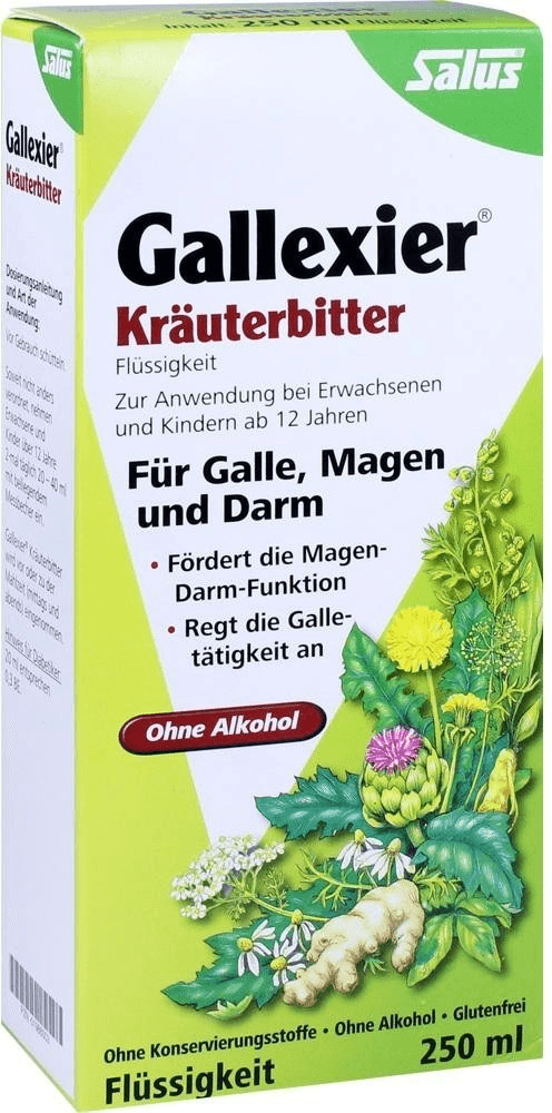 Schoenenberger Salus Gallexier Herb Bitter (250 ml)