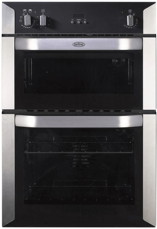 Photos - Oven Belling BI90FP Intergrated Double  