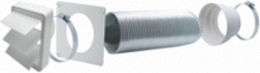 Wpro Kit d'évacuation pour hotte (UVK120)