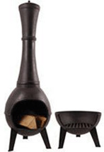 Fallen Fruits Cast Iron Terrace Heater 120 cm