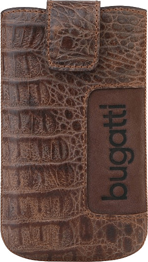 Bugatti SlimCase Croco M marron clair