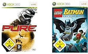 Kit 2 jeux Xbox (Pure + LEGO: Batman) (Xbox 360)