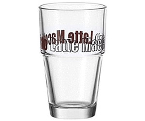 Leonardo Solo Becher Latte Macchiato mit Löffel 8er Set