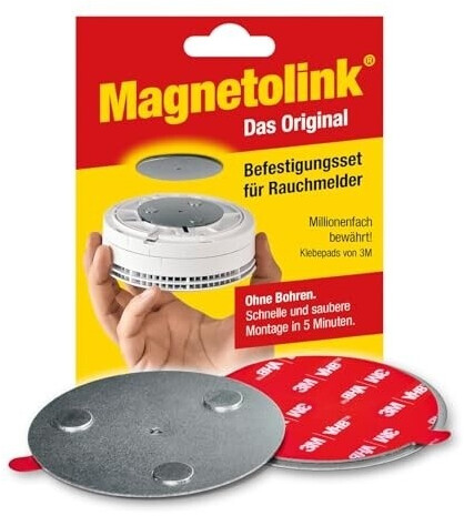 Magnetolink Support de détecteur de fumée