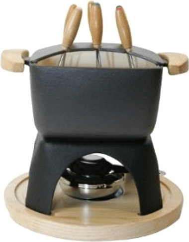 Baumalu Service Fondue Carré Noir