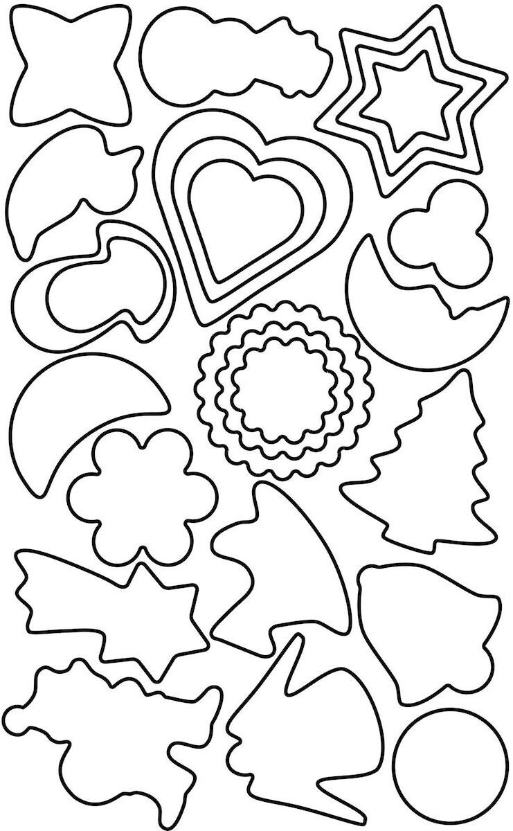 Kaiser 25 Cookie Cutter on Card